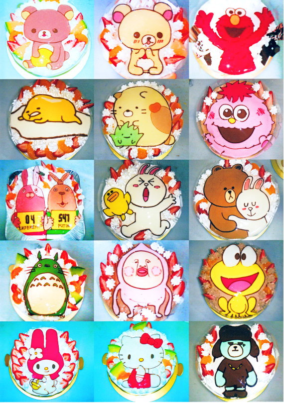 ピックアップC キャラクターケーキ 地方発送 イラストケーキ 通販